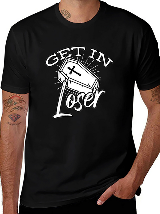 Get in Loser Coffin T-Shirt - Graphic Tee