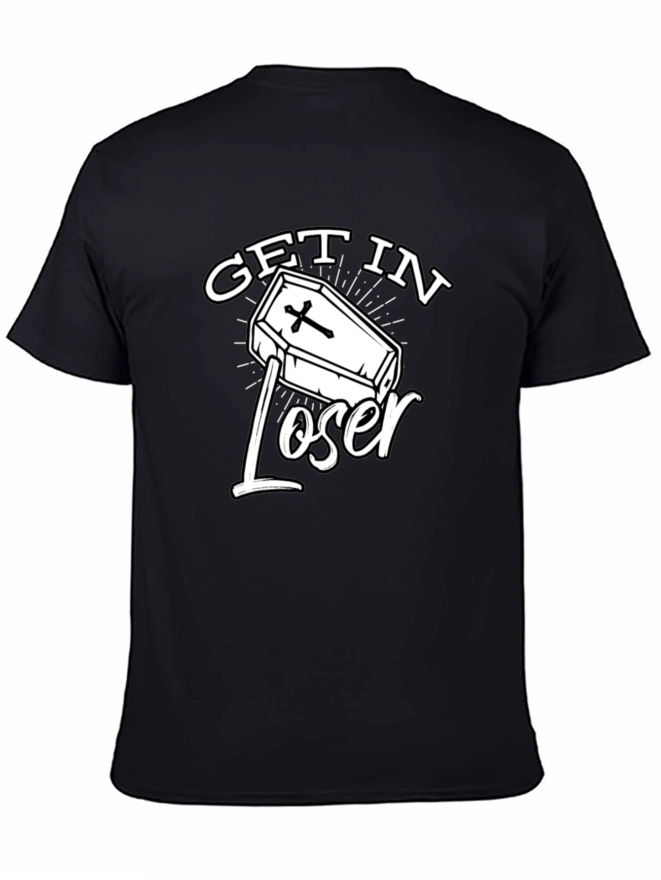 Get in Loser Coffin T-Shirt - Graphic Tee