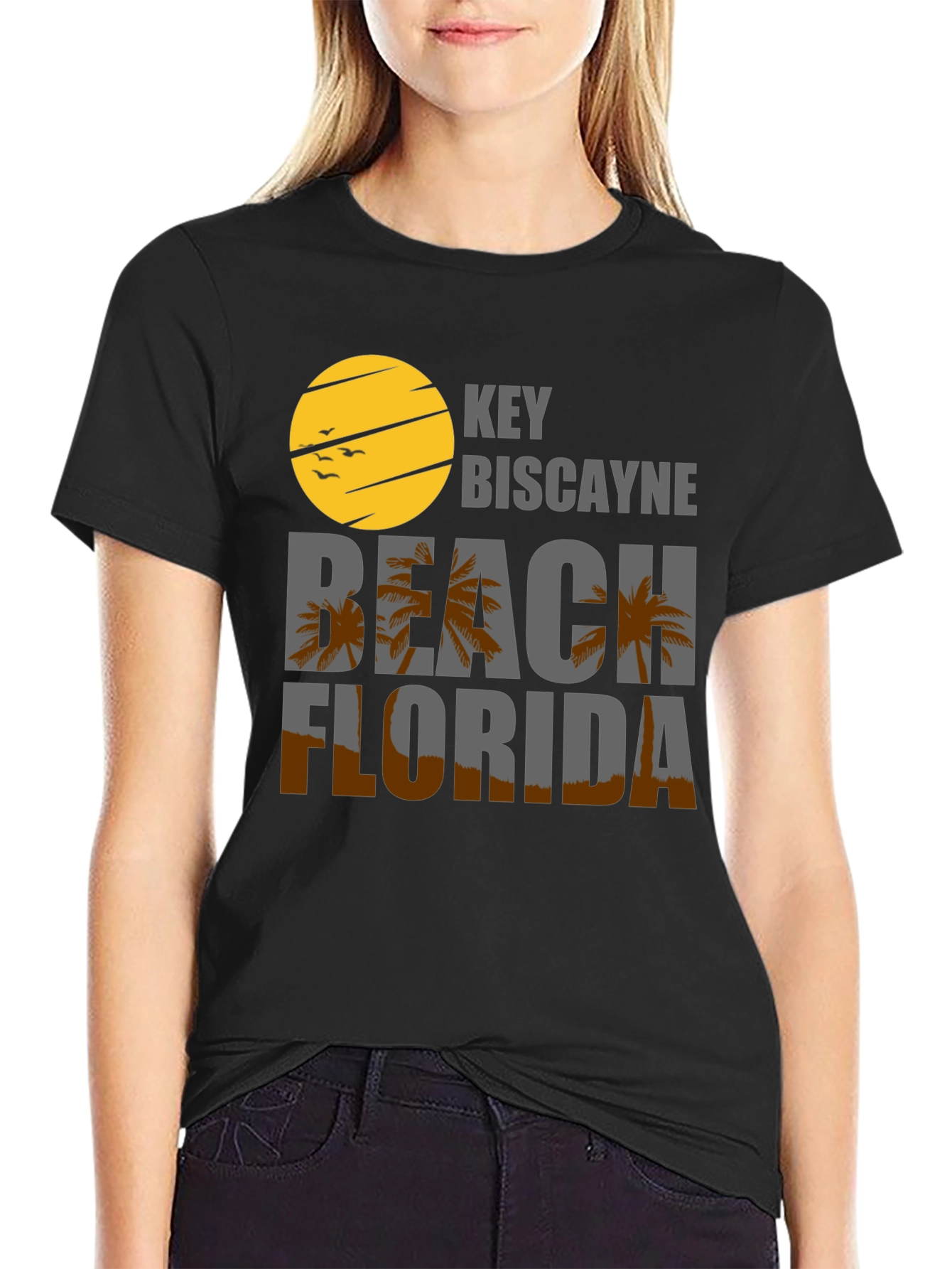Key Biscayne Beach Florida T-Shirt