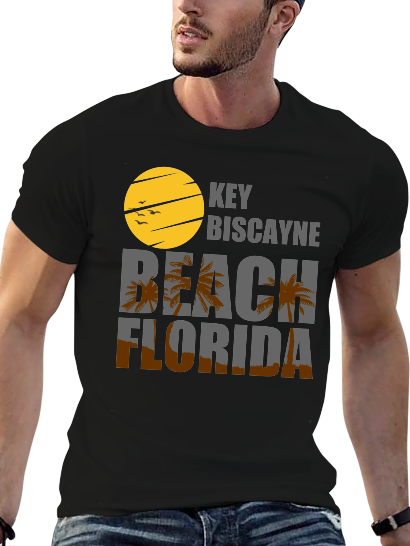 Key Biscayne Beach Florida T-Shirt