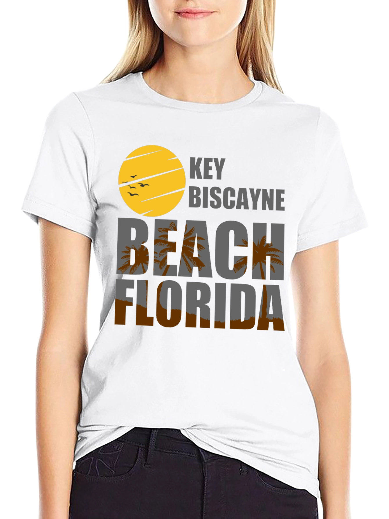 Key Biscayne Beach Florida T-Shirt