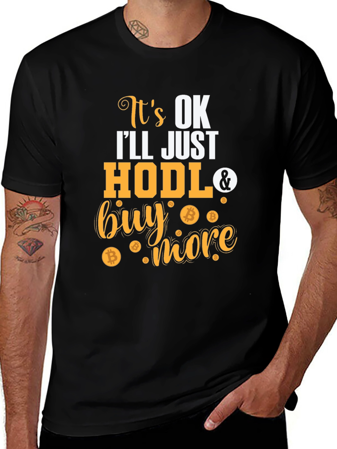 HODL & Buy More Bitcoin T-Shirt