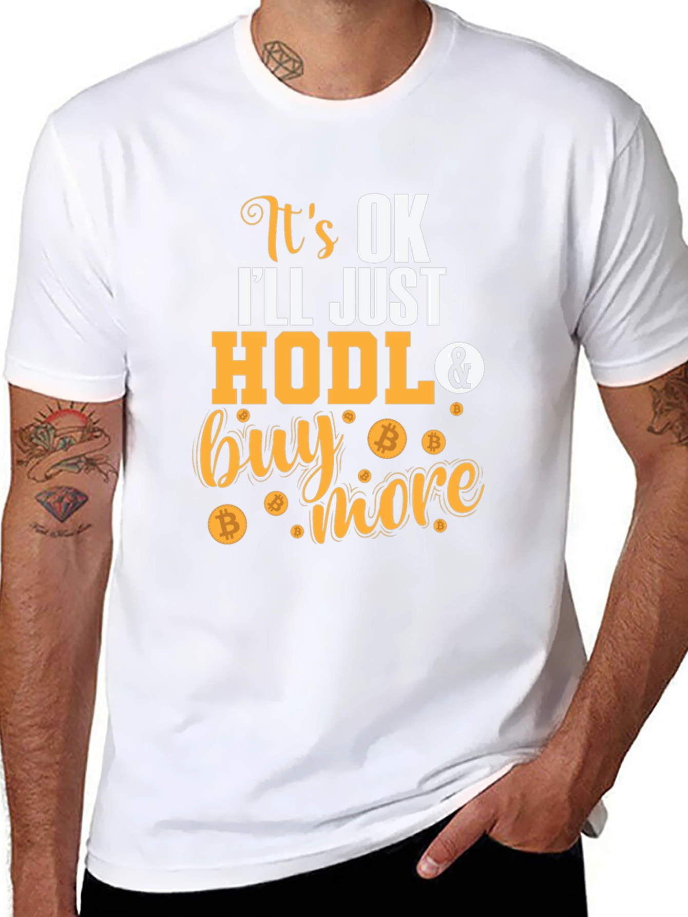 HODL & Buy More Bitcoin T-Shirt
