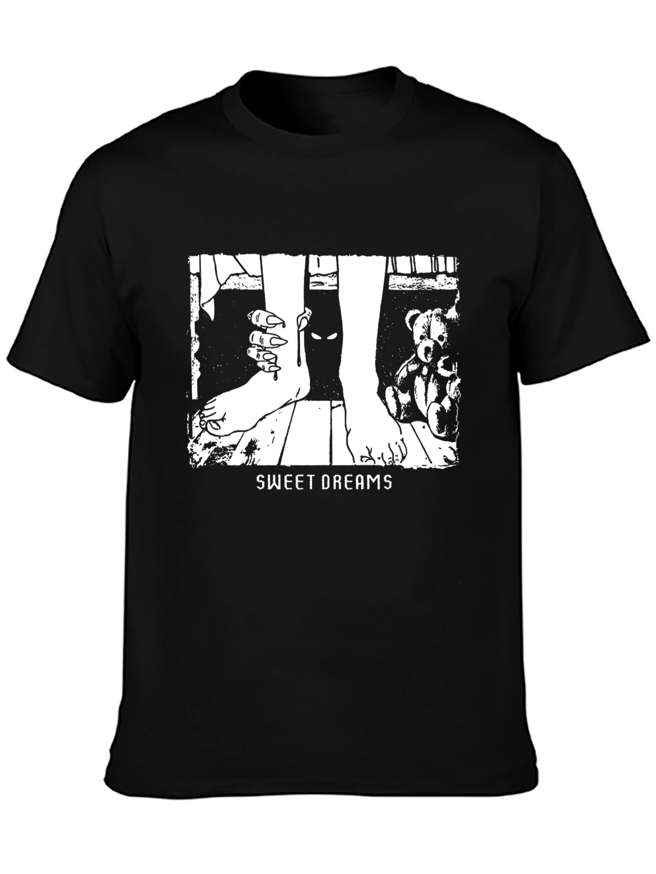 Sweet Dreams Graphic Tee - Black