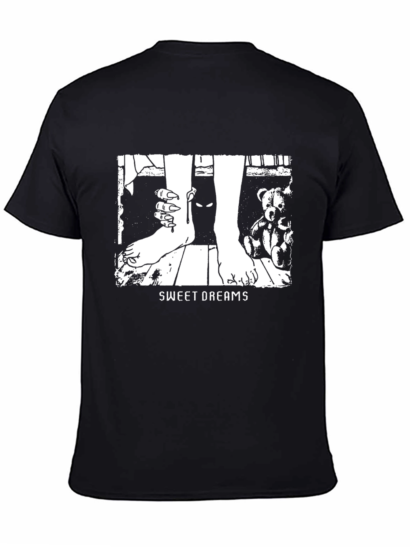 Sweet Dreams Graphic Tee - Black