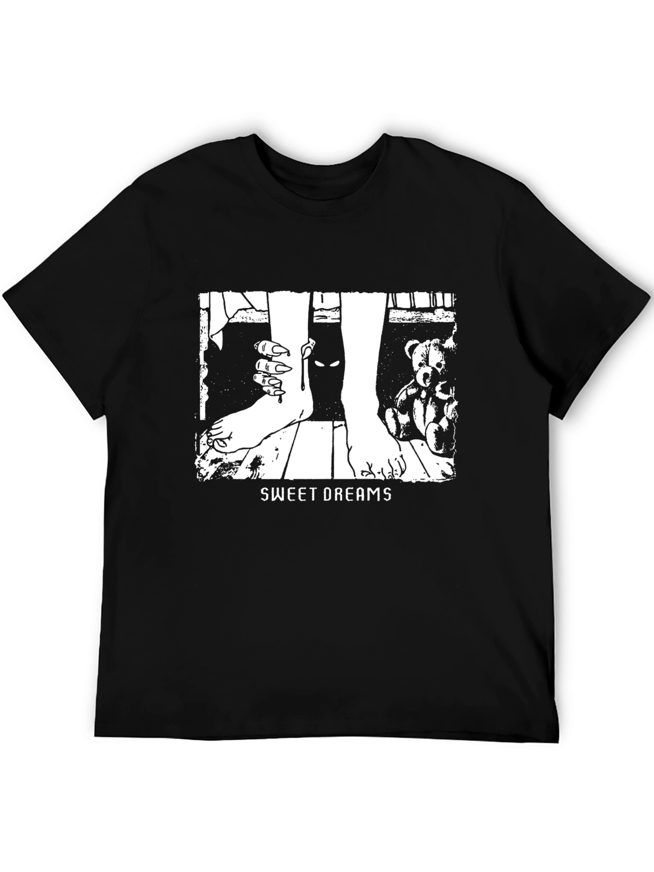 Sweet Dreams Graphic Tee - Black
