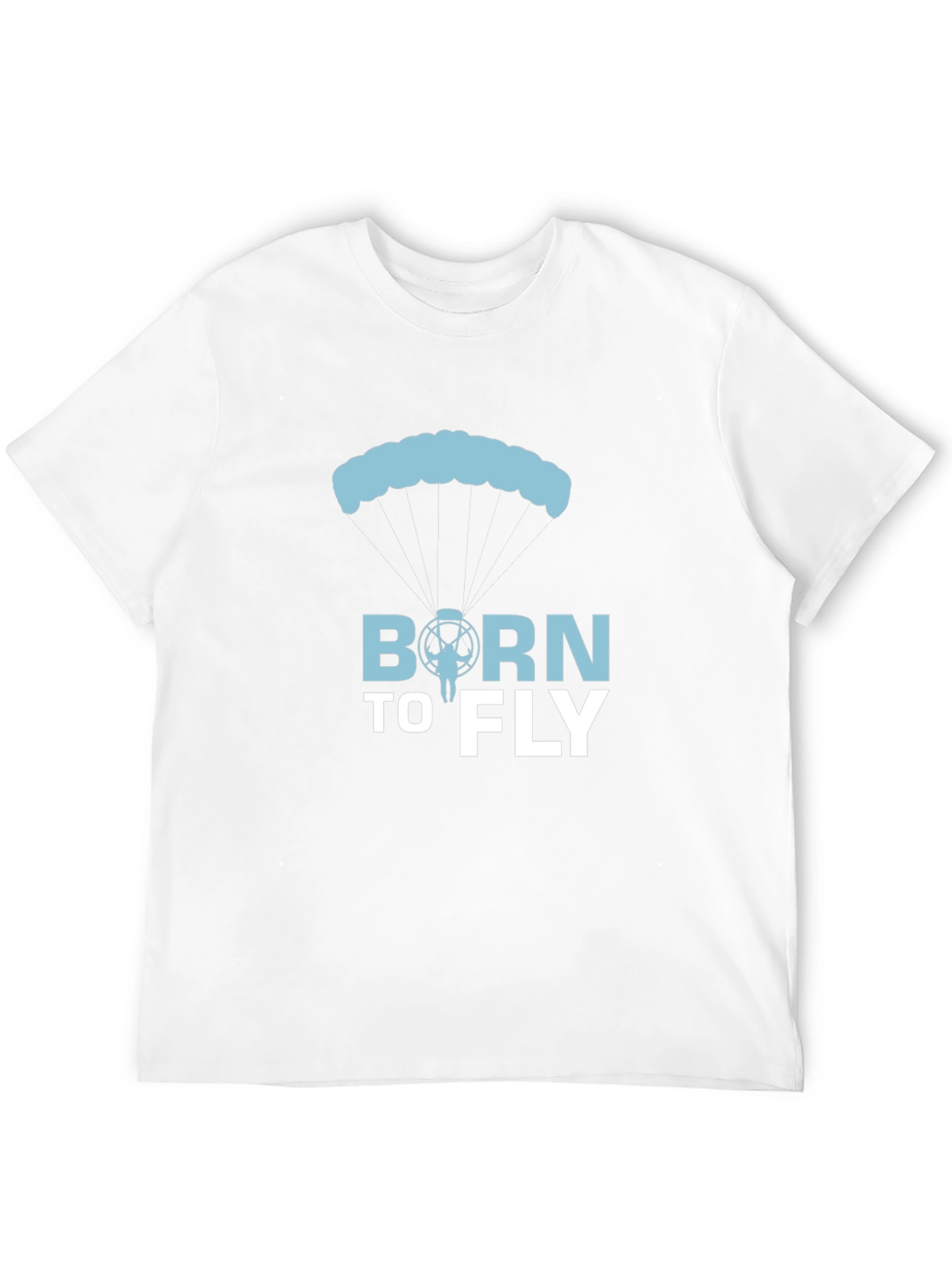Born to Fly T-Shirt - Skydiving Parachute Tee