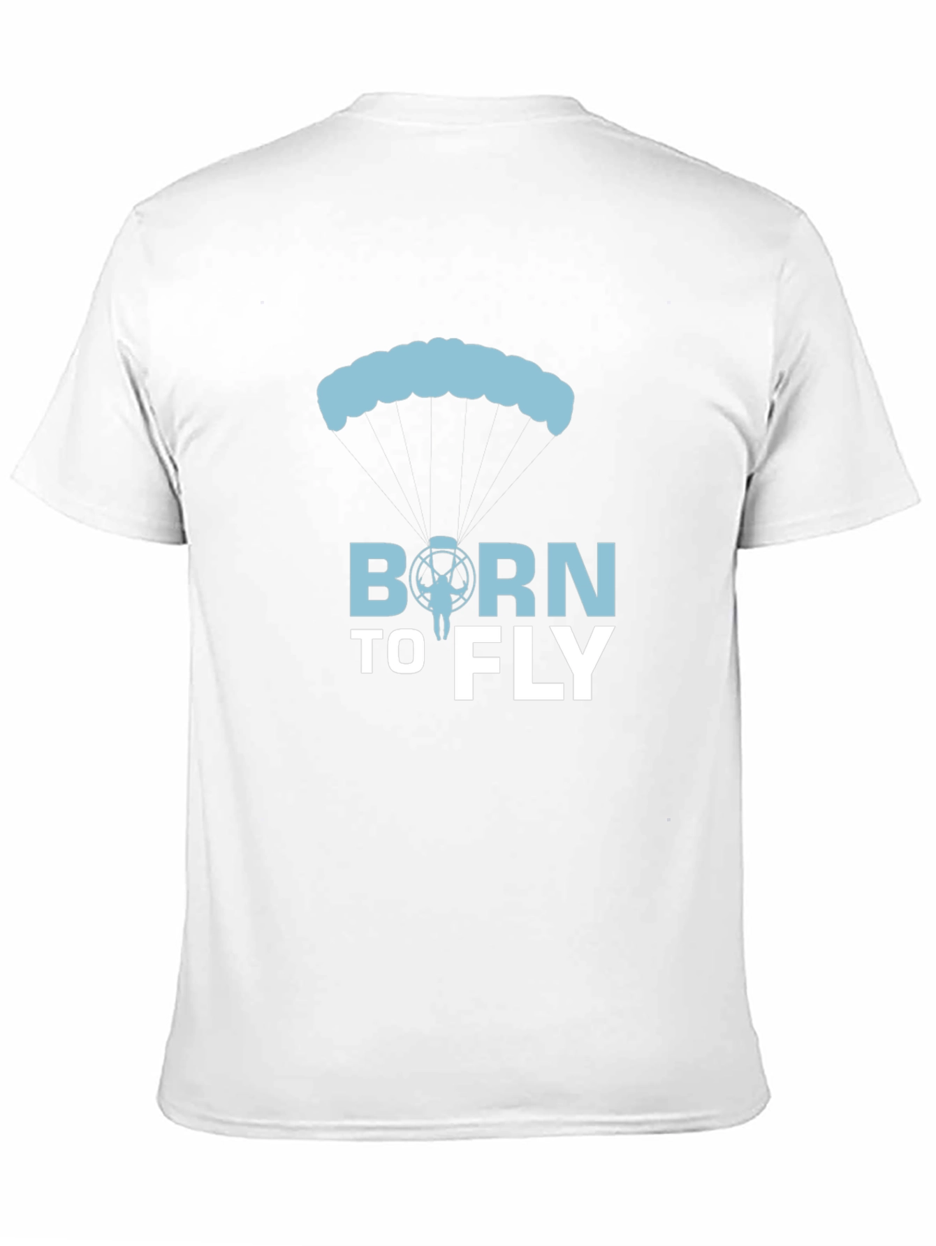 Born to Fly T-Shirt - Skydiving Parachute Tee