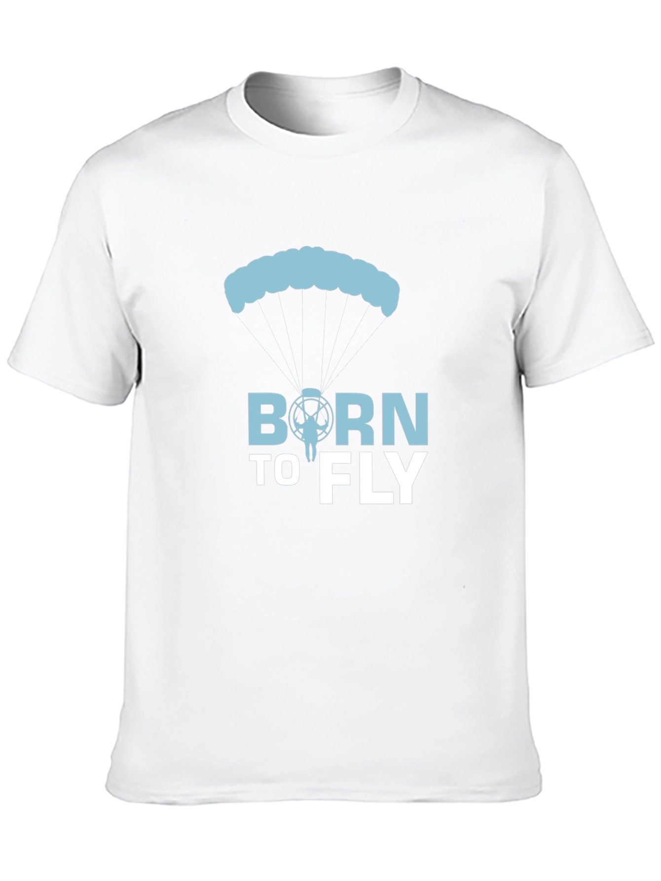 Born to Fly T-Shirt - Skydiving Parachute Tee