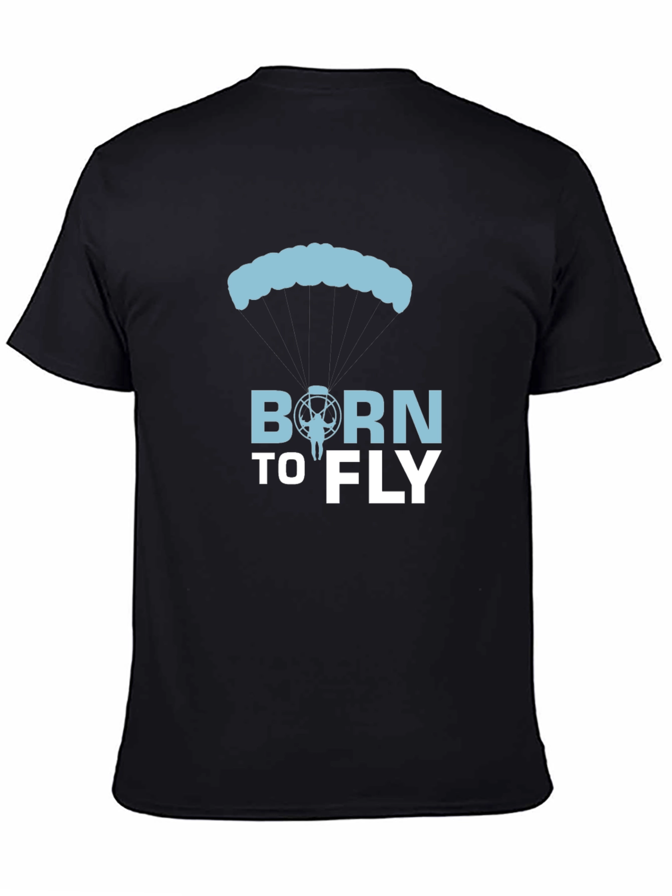 Born to Fly T-Shirt - Skydiving Parachute Tee
