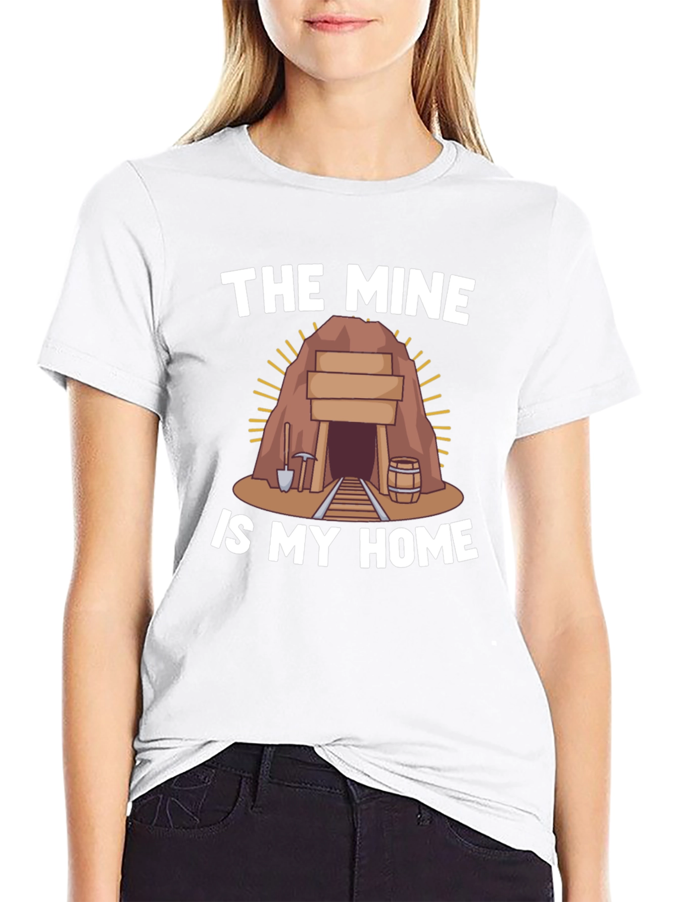 The Mine is My Home T-Shirt Miner Tee