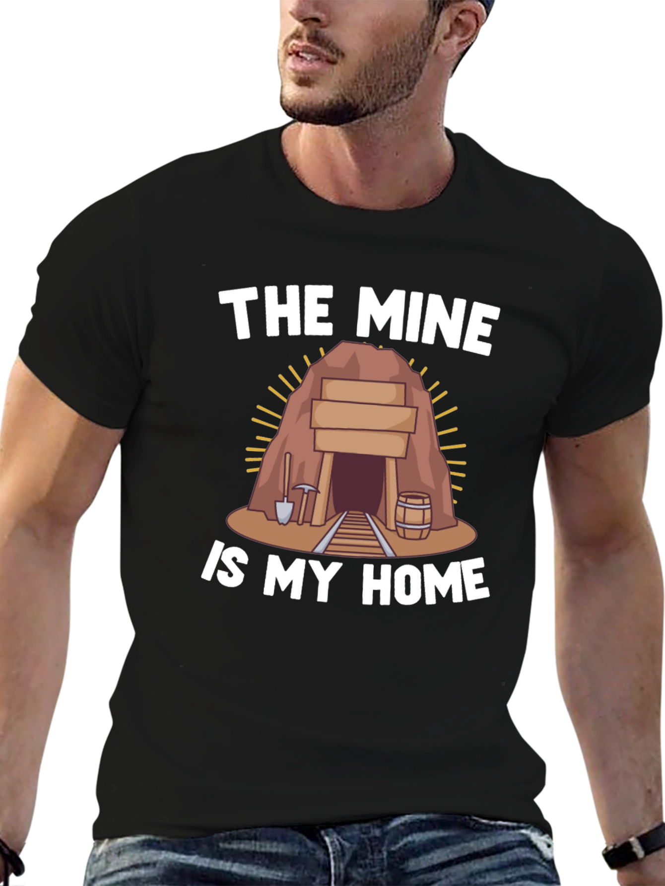 The Mine is My Home T-Shirt Miner Tee