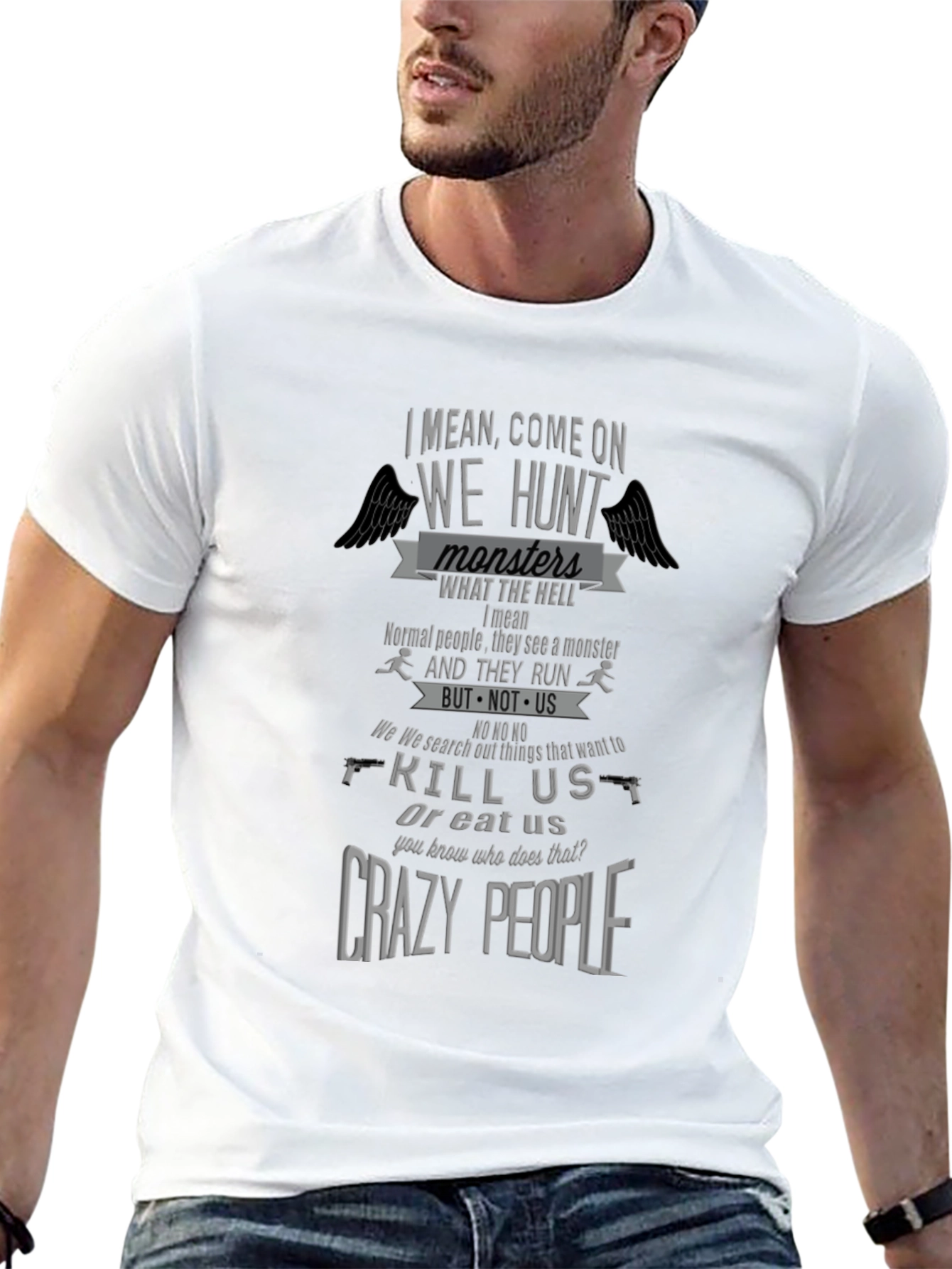 Crazy People Monster Hunter T-Shirt