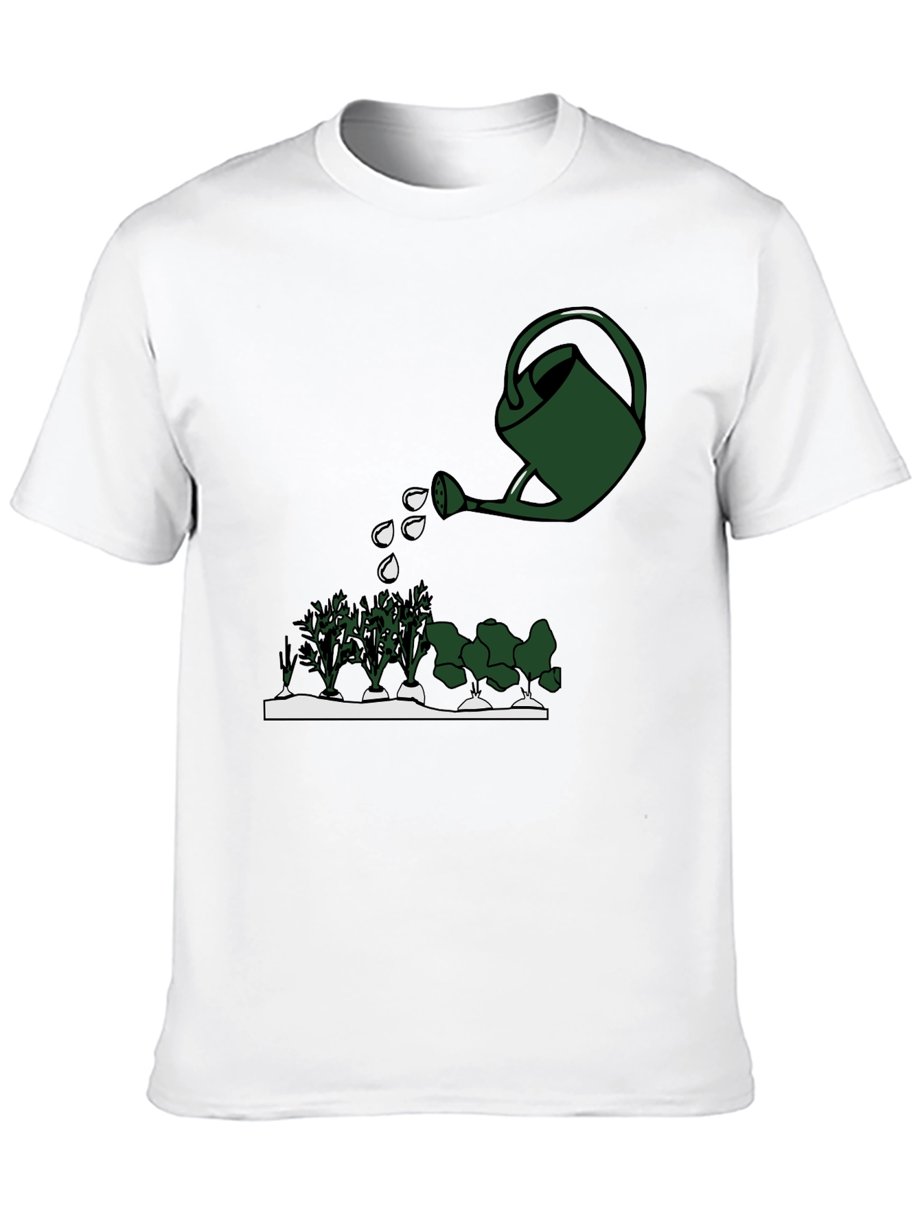 Gardening T-Shirt - Watering Can Design