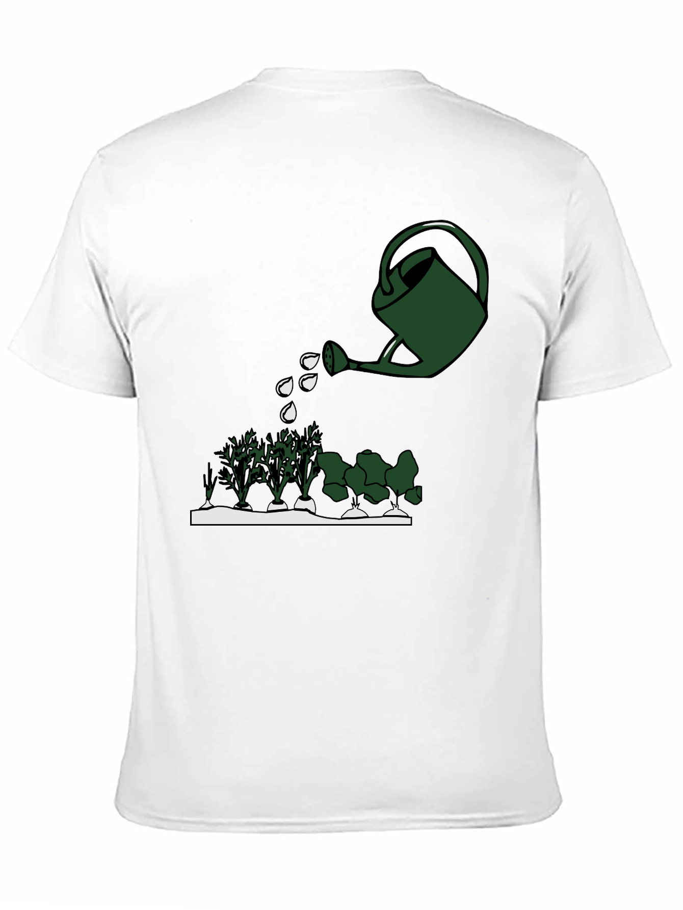 Gardening T-Shirt - Watering Can Design