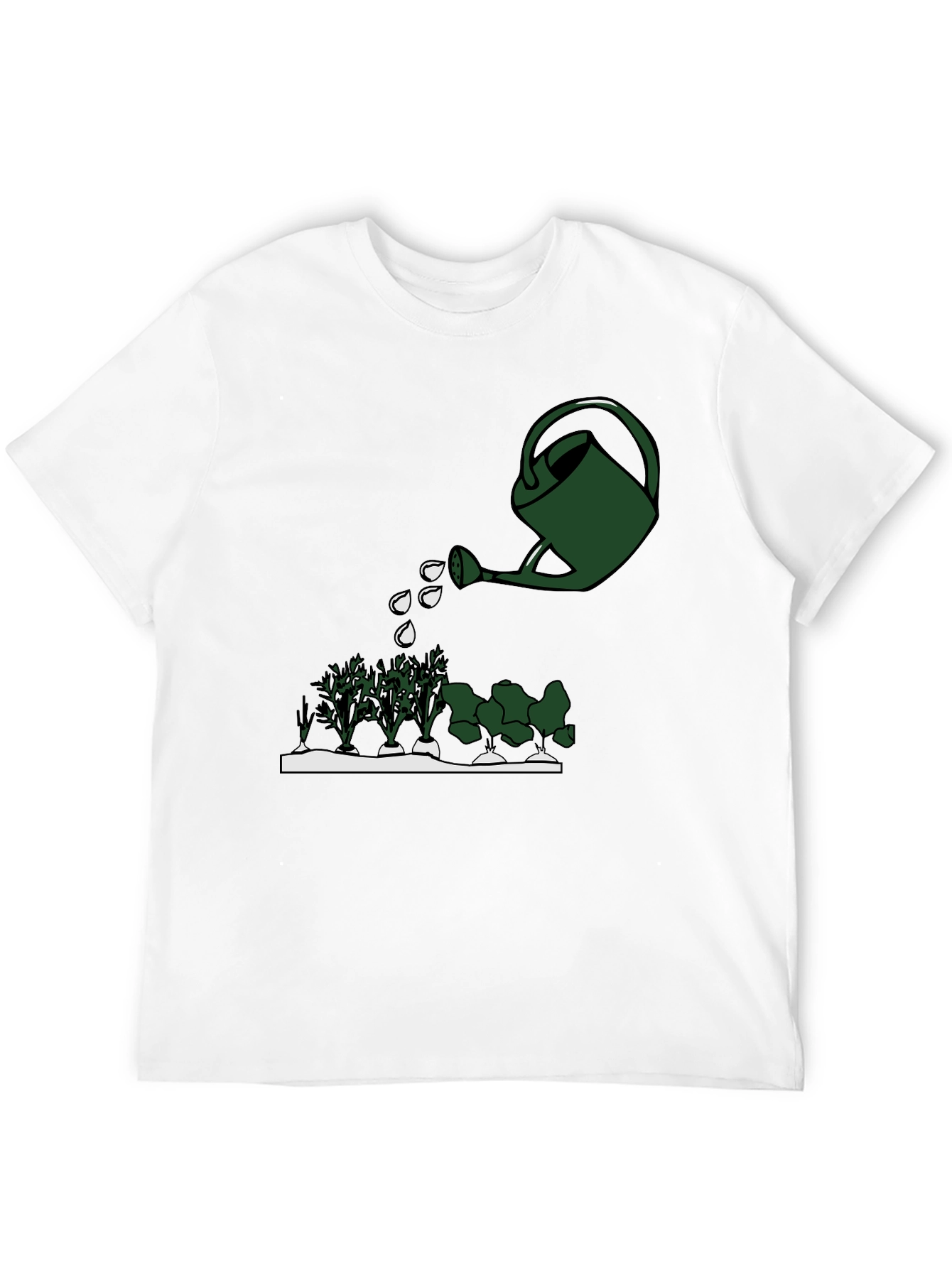 Gardening T-Shirt - Watering Can Design