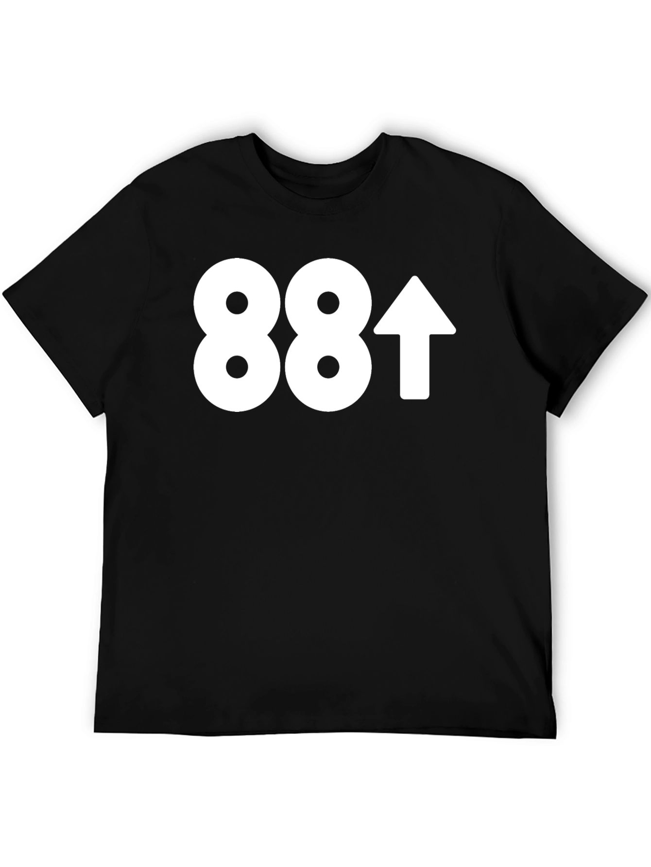88 Up Arrow T-Shirt - Casual Graphic Tee