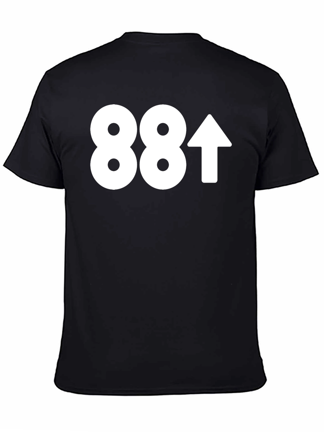 88 Up Arrow T-Shirt - Casual Graphic Tee