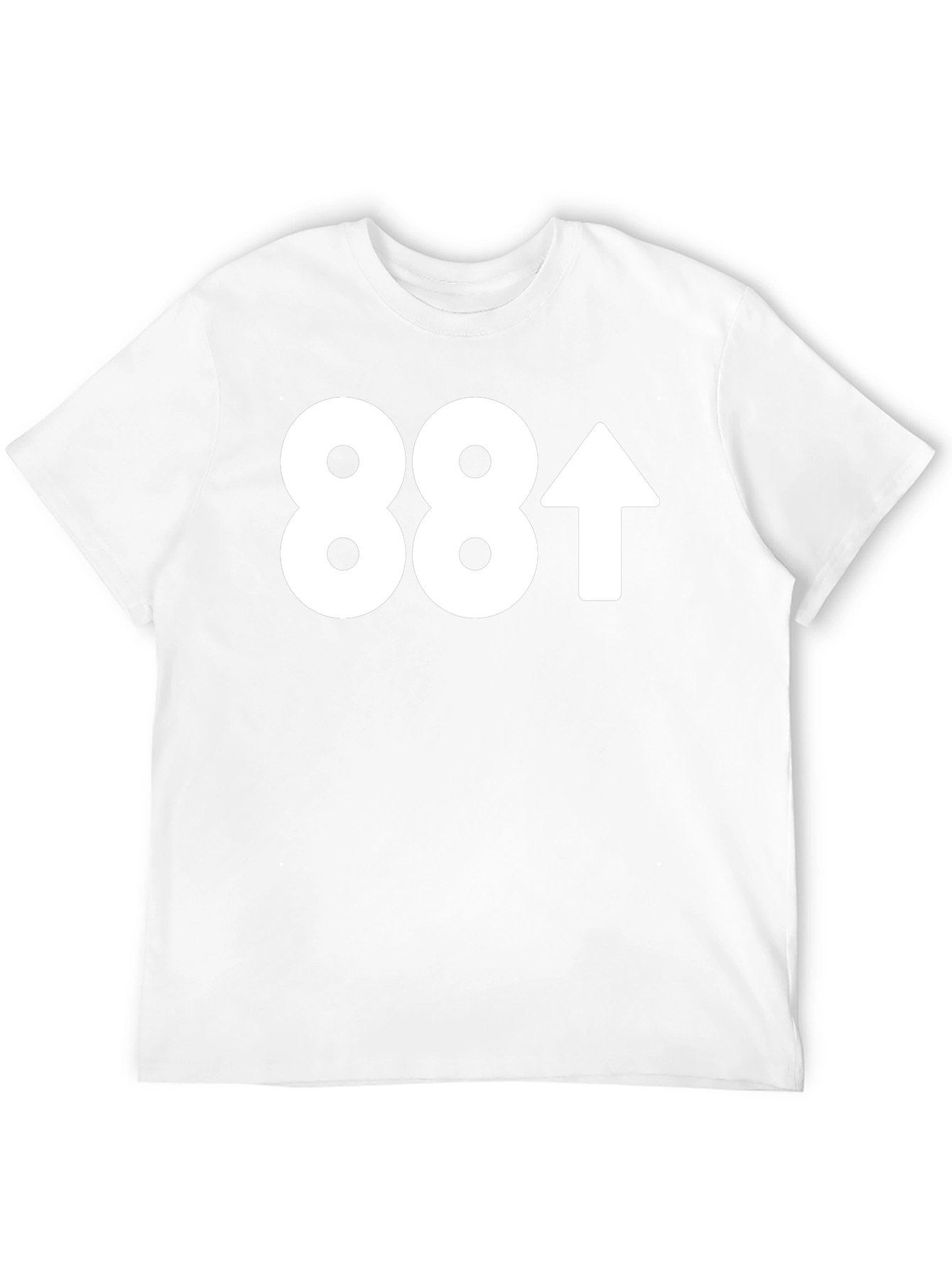 88 Up Arrow T-Shirt - Casual Graphic Tee