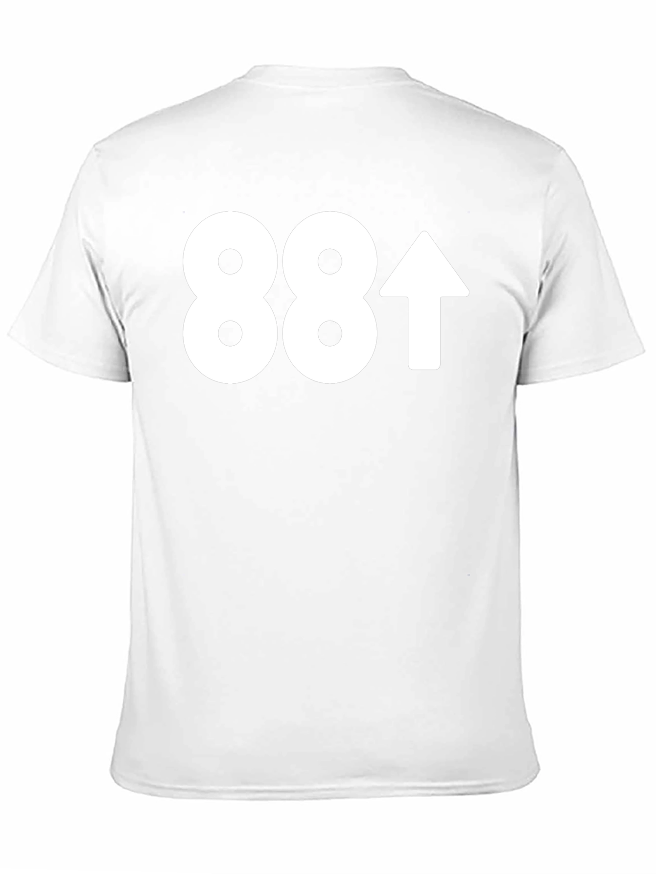 88 Up Arrow T-Shirt - Casual Graphic Tee