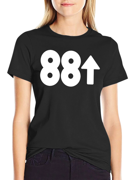 88 Up Arrow T-Shirt - Casual Graphic Tee