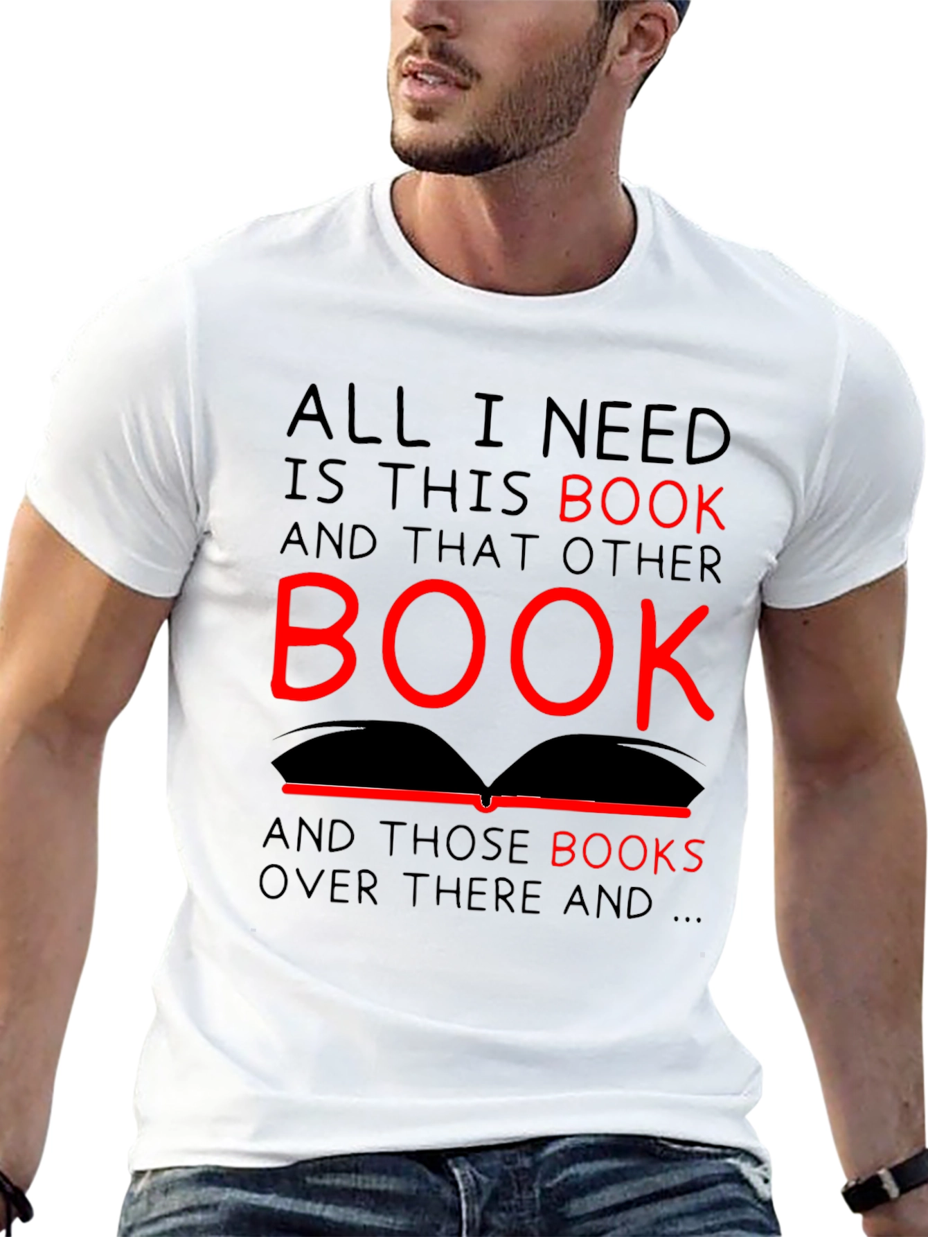 All I Need is This Book T-Shirt