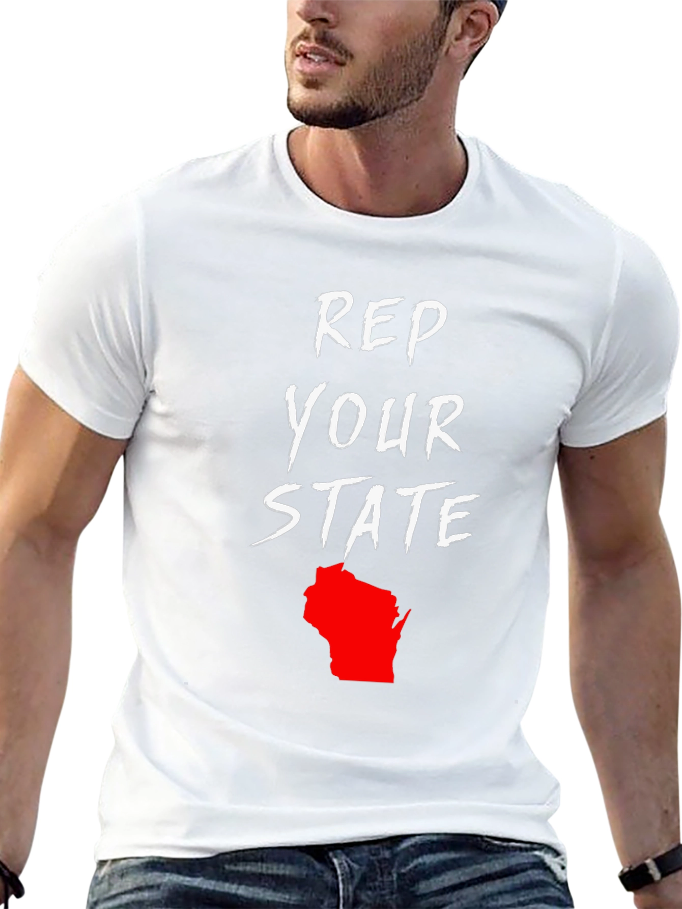 Rep Your State T-Shirt - Wisconsin