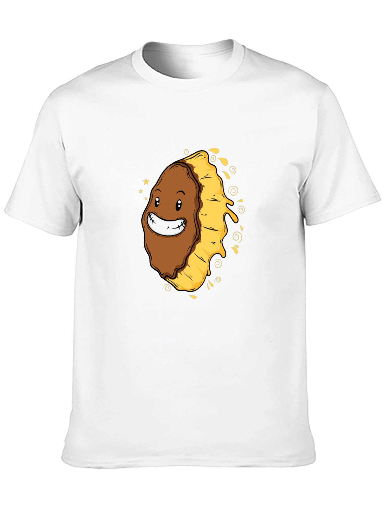 Funny Smiling Potato Cartoon T-Shirt