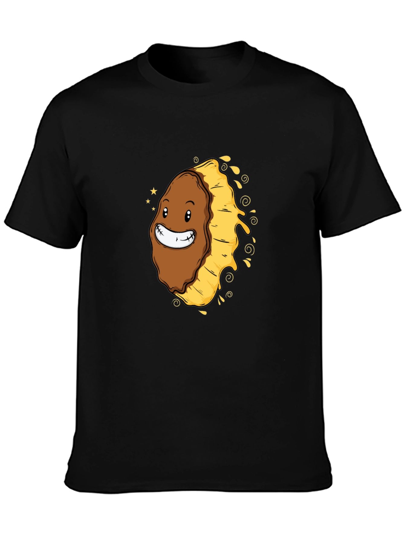 Funny Smiling Potato Cartoon T-Shirt