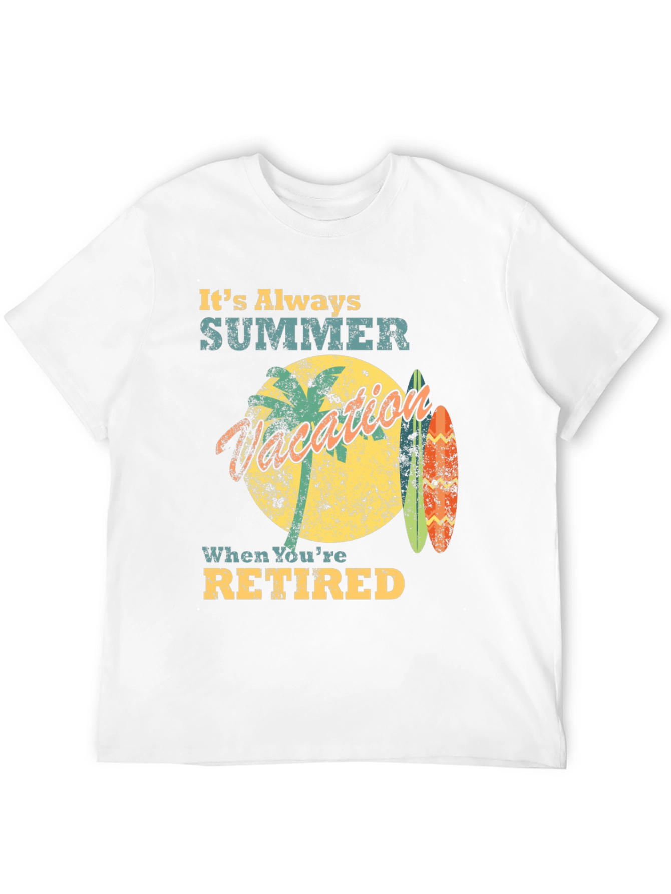Retired Summer Vacation T-Shirt
