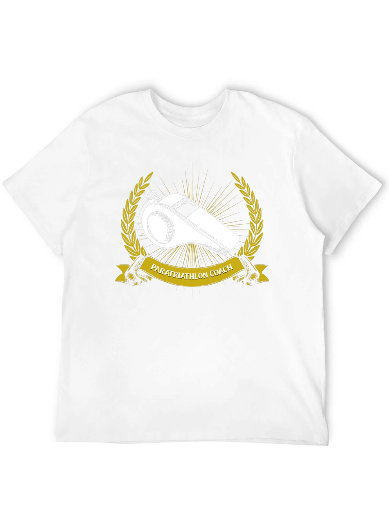 Paratriathlon Coach Whistle Graphic T-Shirt
