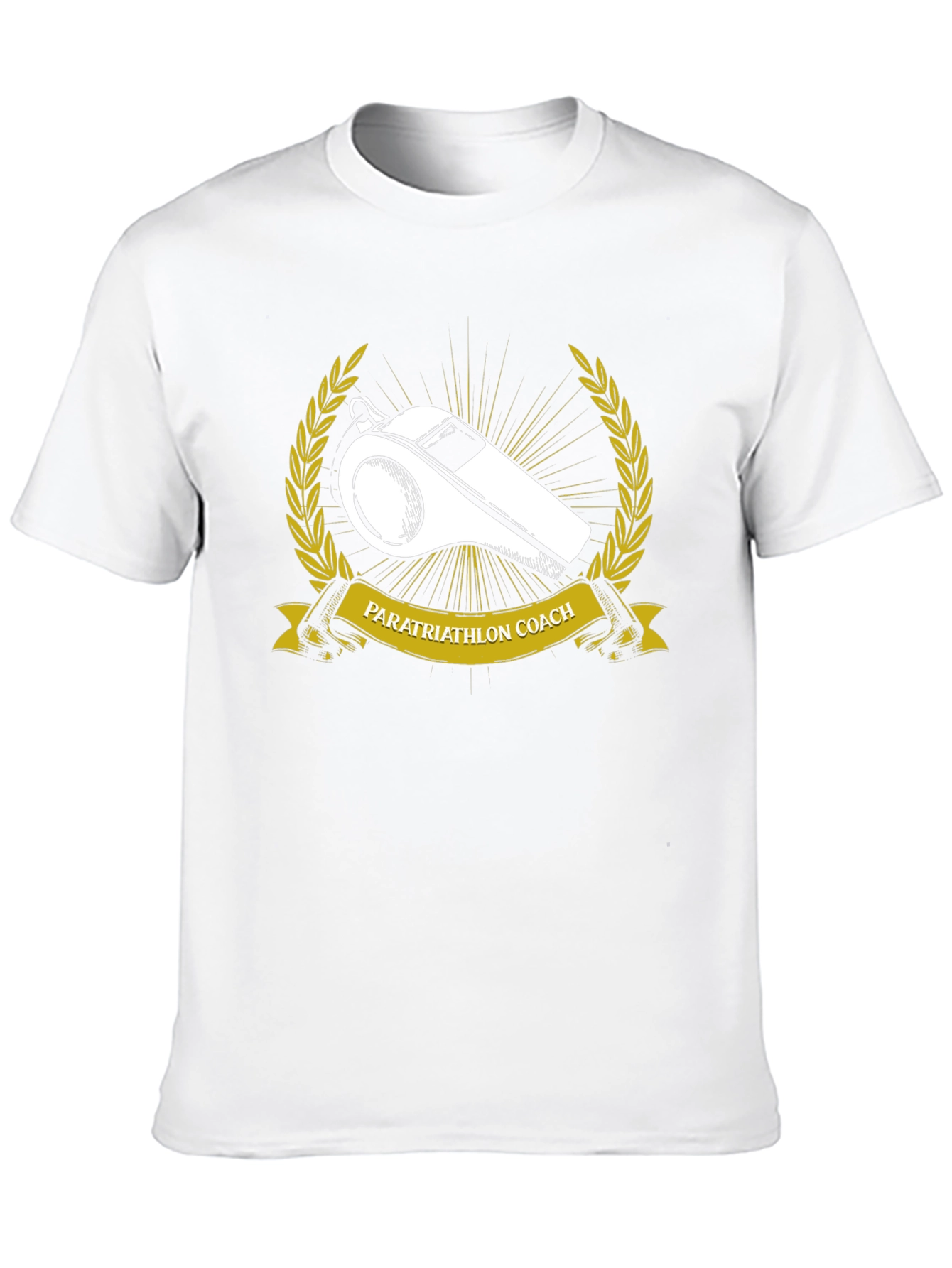 Paratriathlon Coach Whistle Graphic T-Shirt