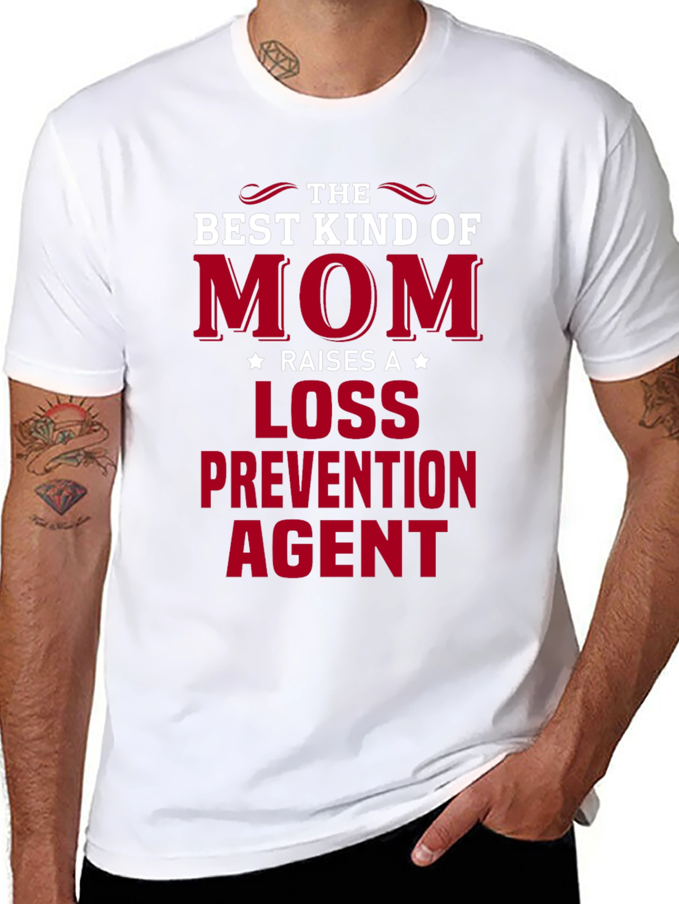 Best Kind of Mom Loss Prevention Agent T-Shirt