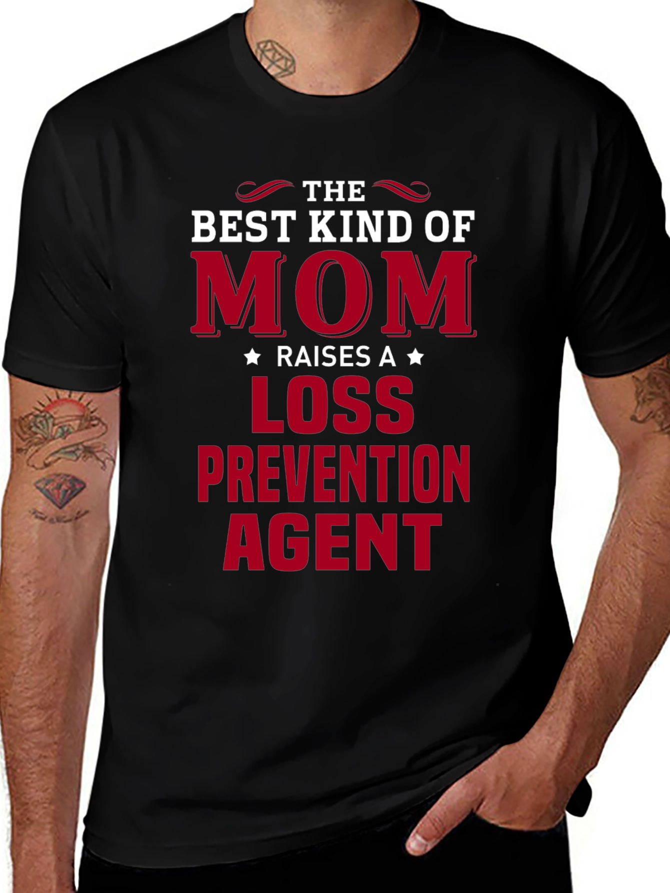 Best Kind of Mom Loss Prevention Agent T-Shirt