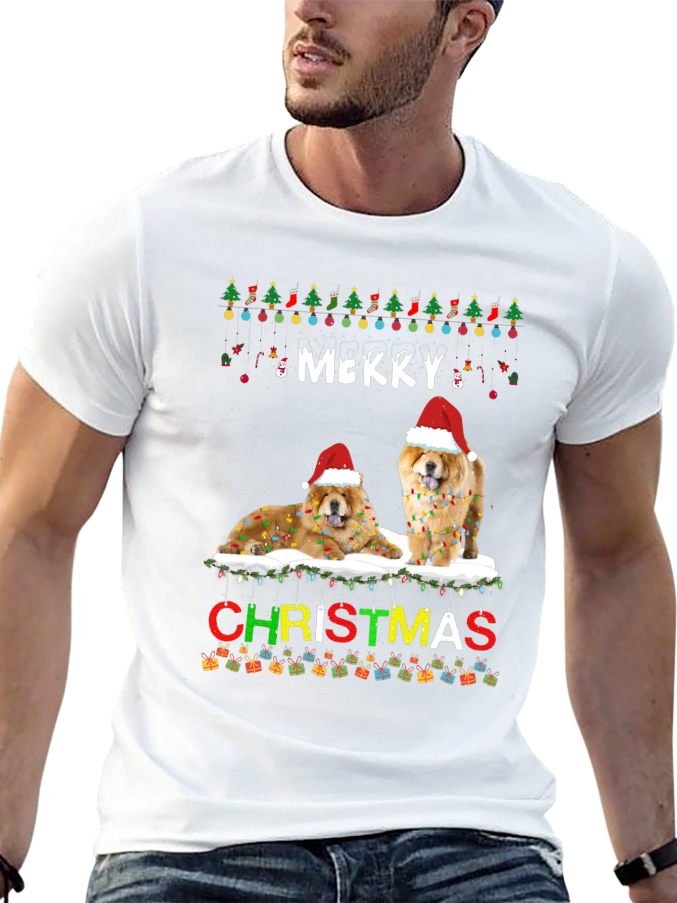 Merry Christmas Dog Lover T-Shirt