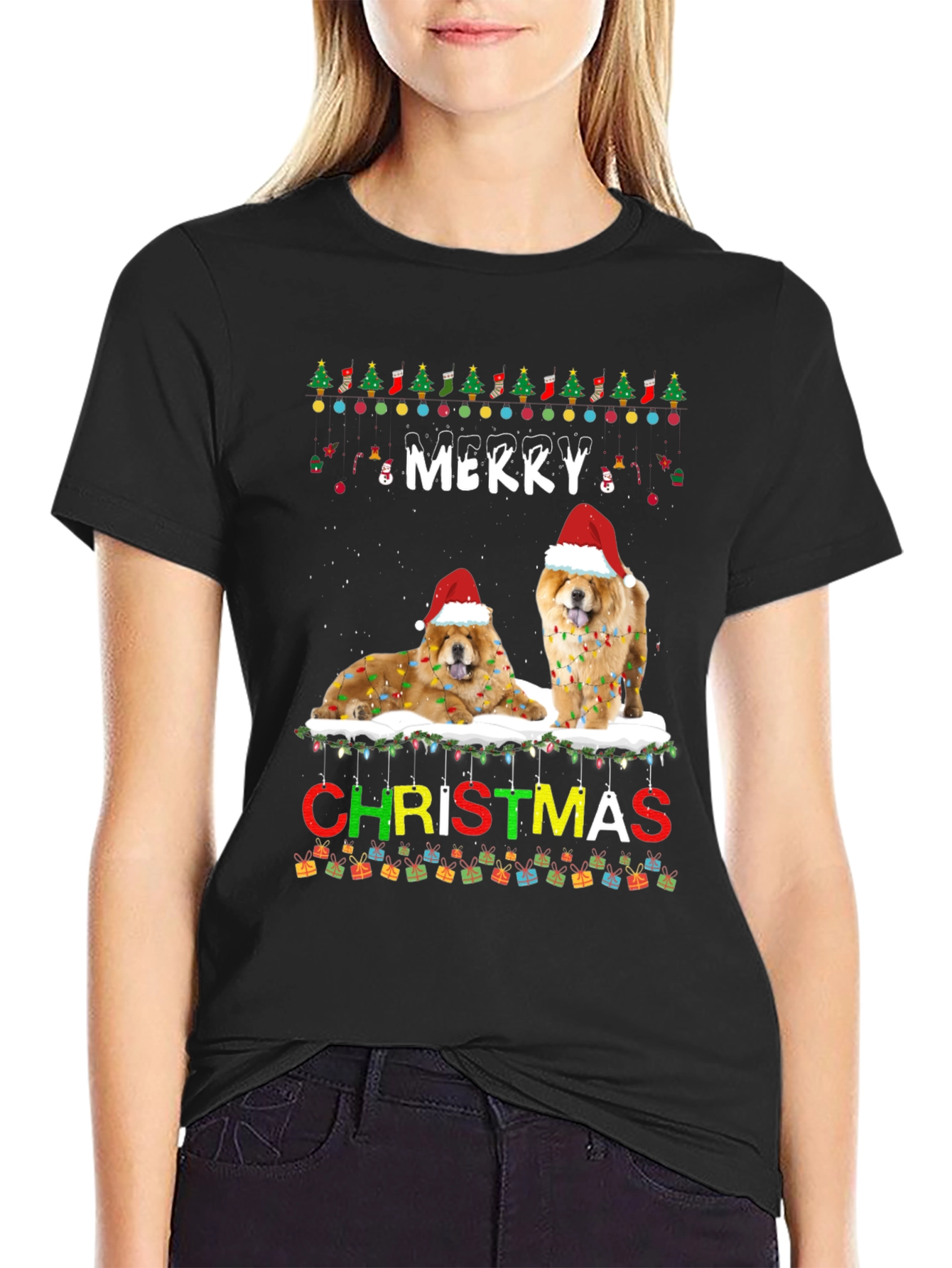 Merry Christmas Dog Lover T-Shirt