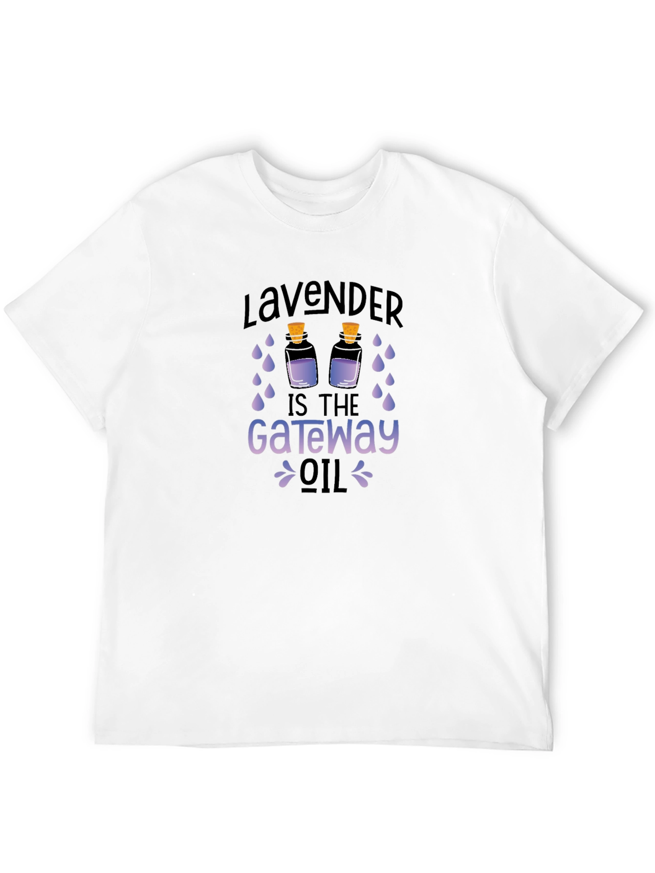 Lavender Gateway Oil Graphic Tee