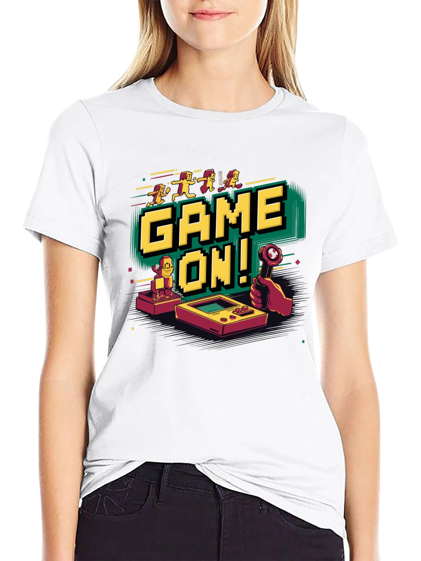 Retro Game On! Graphic T-Shirt