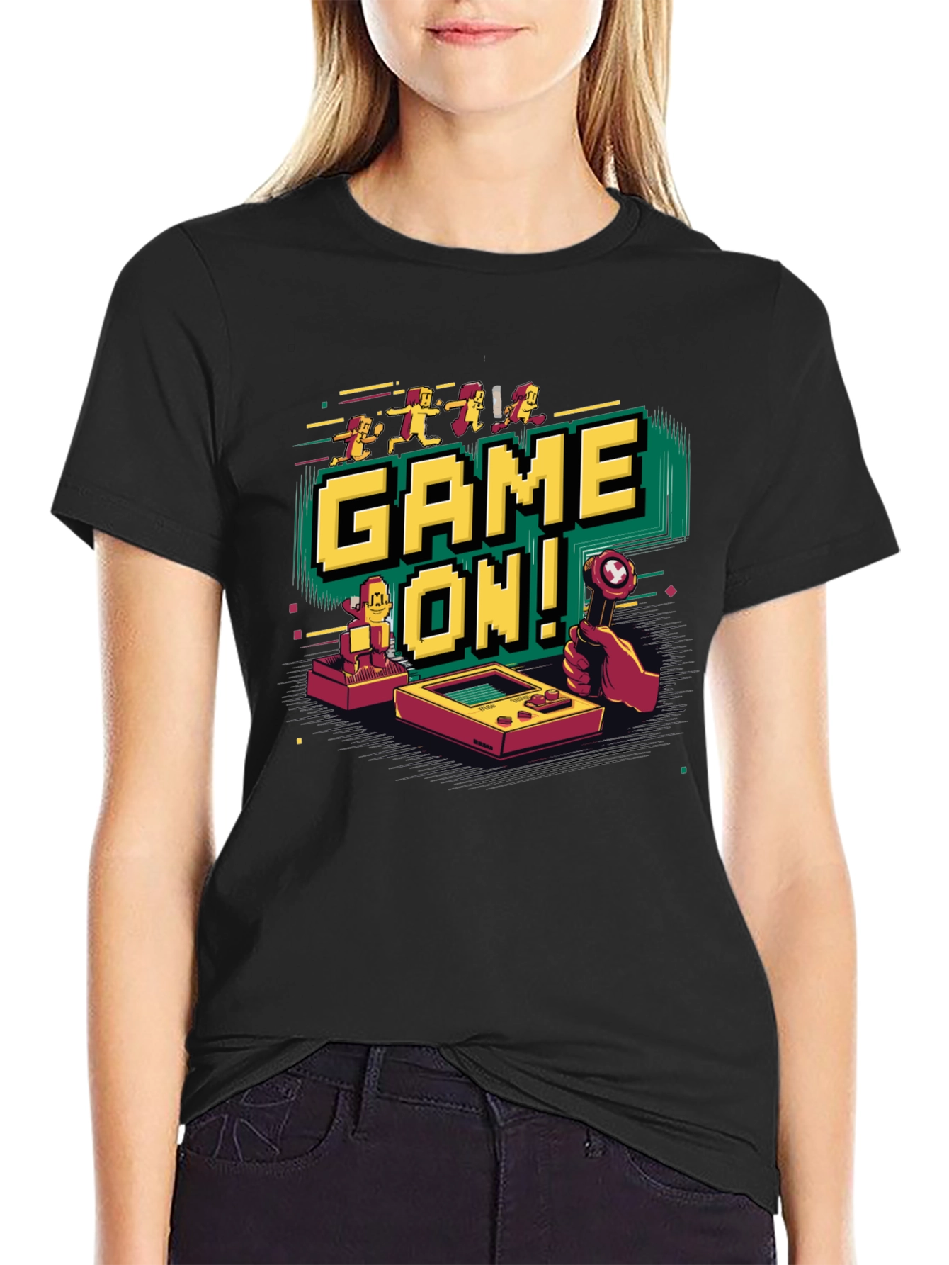 Retro Game On! Graphic T-Shirt