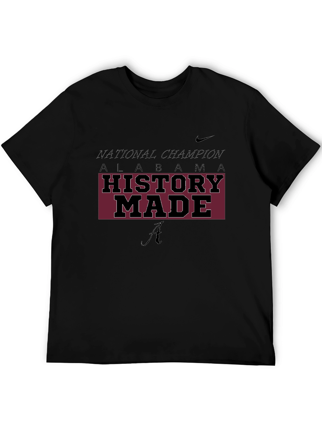 Alabama History Made Black T-Shirt