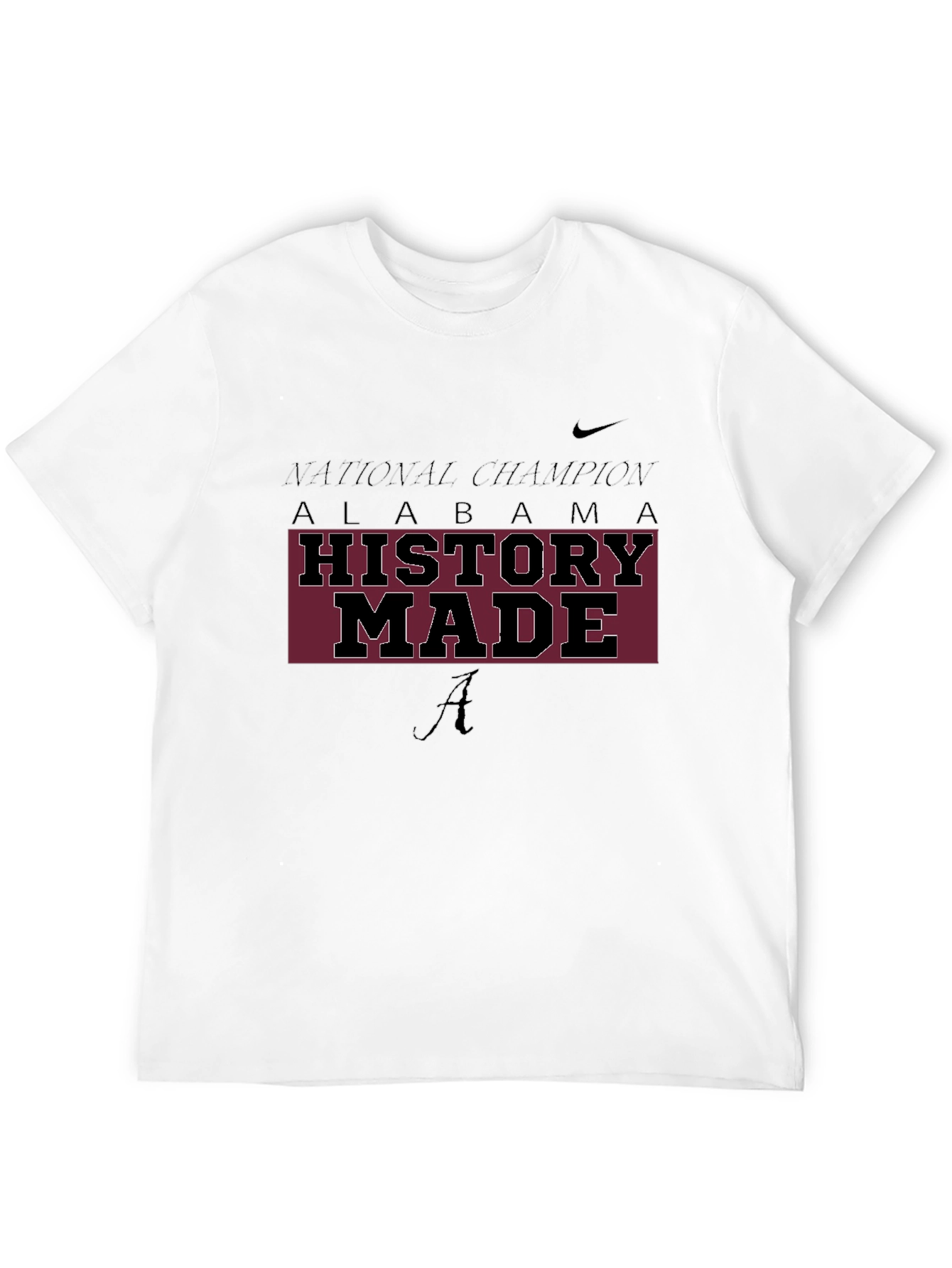 Alabama History Made Black T-Shirt