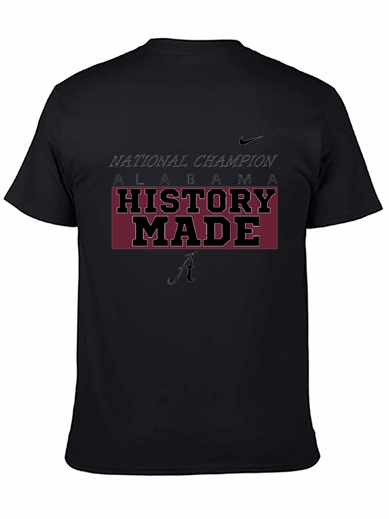 Alabama History Made Black T-Shirt