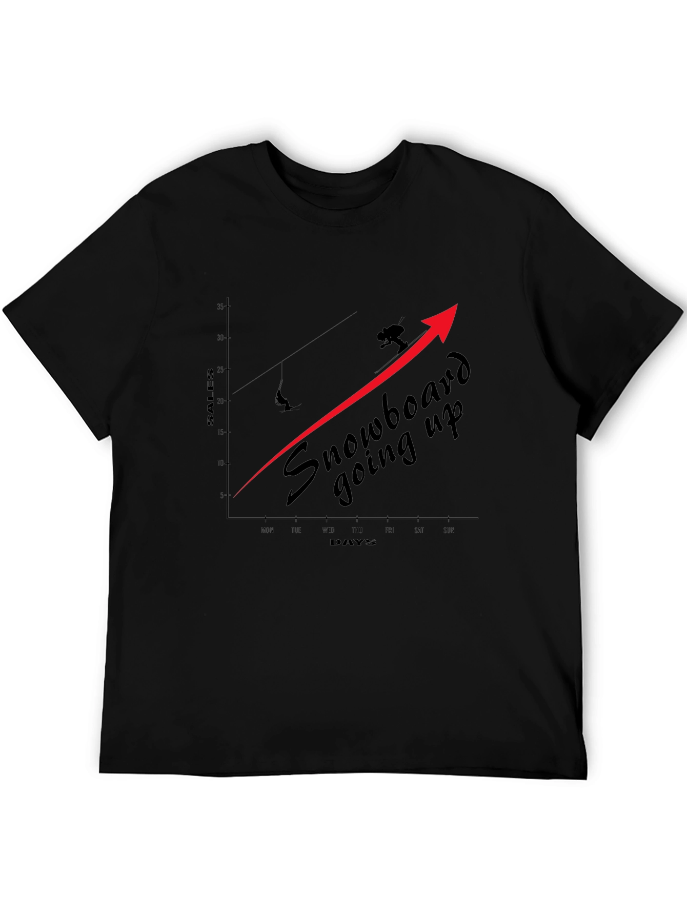 Snowboard Sales Growth Tee
