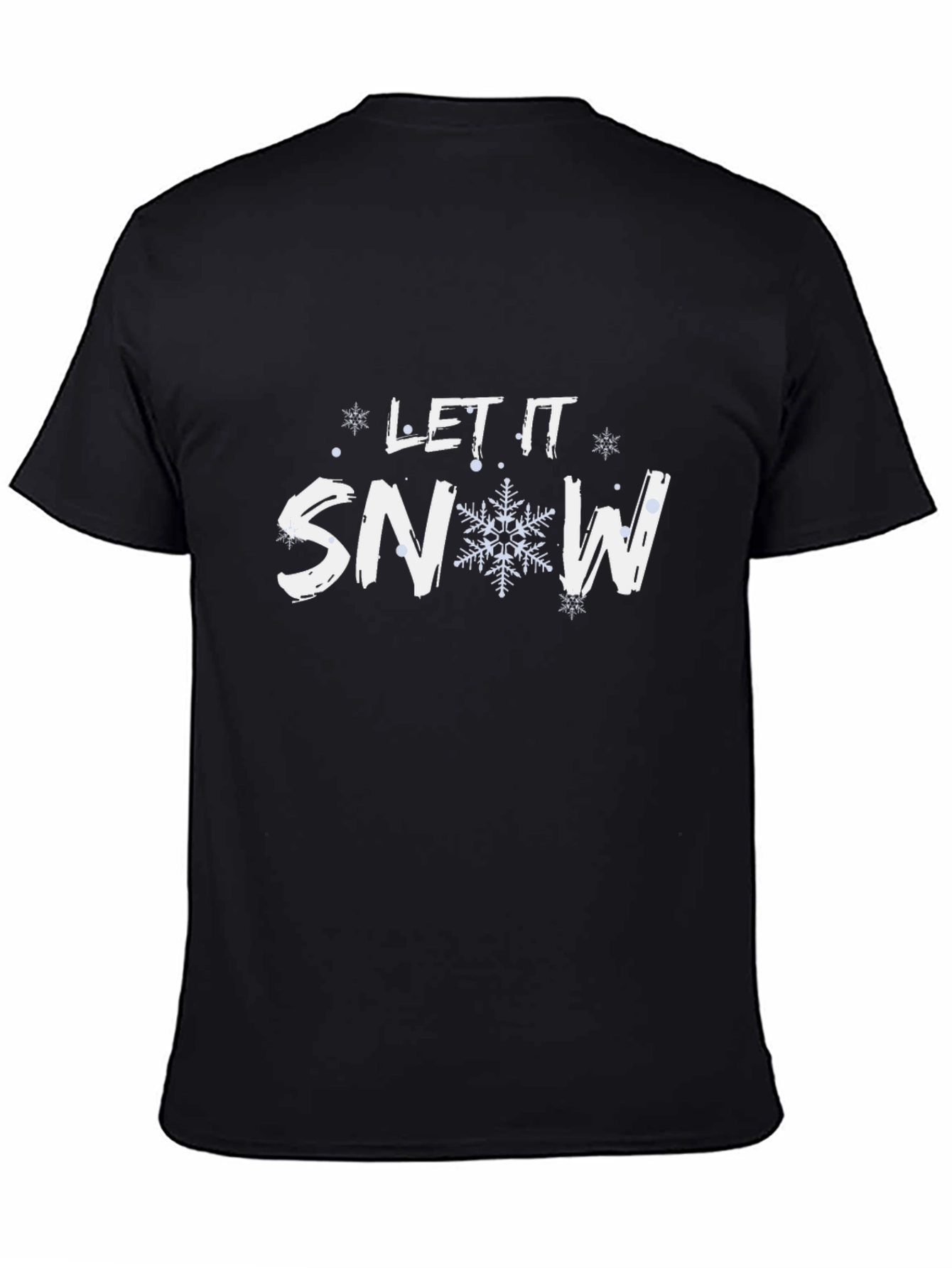 Let It Snow Graphic Tee - Winter Holiday T-Shirt