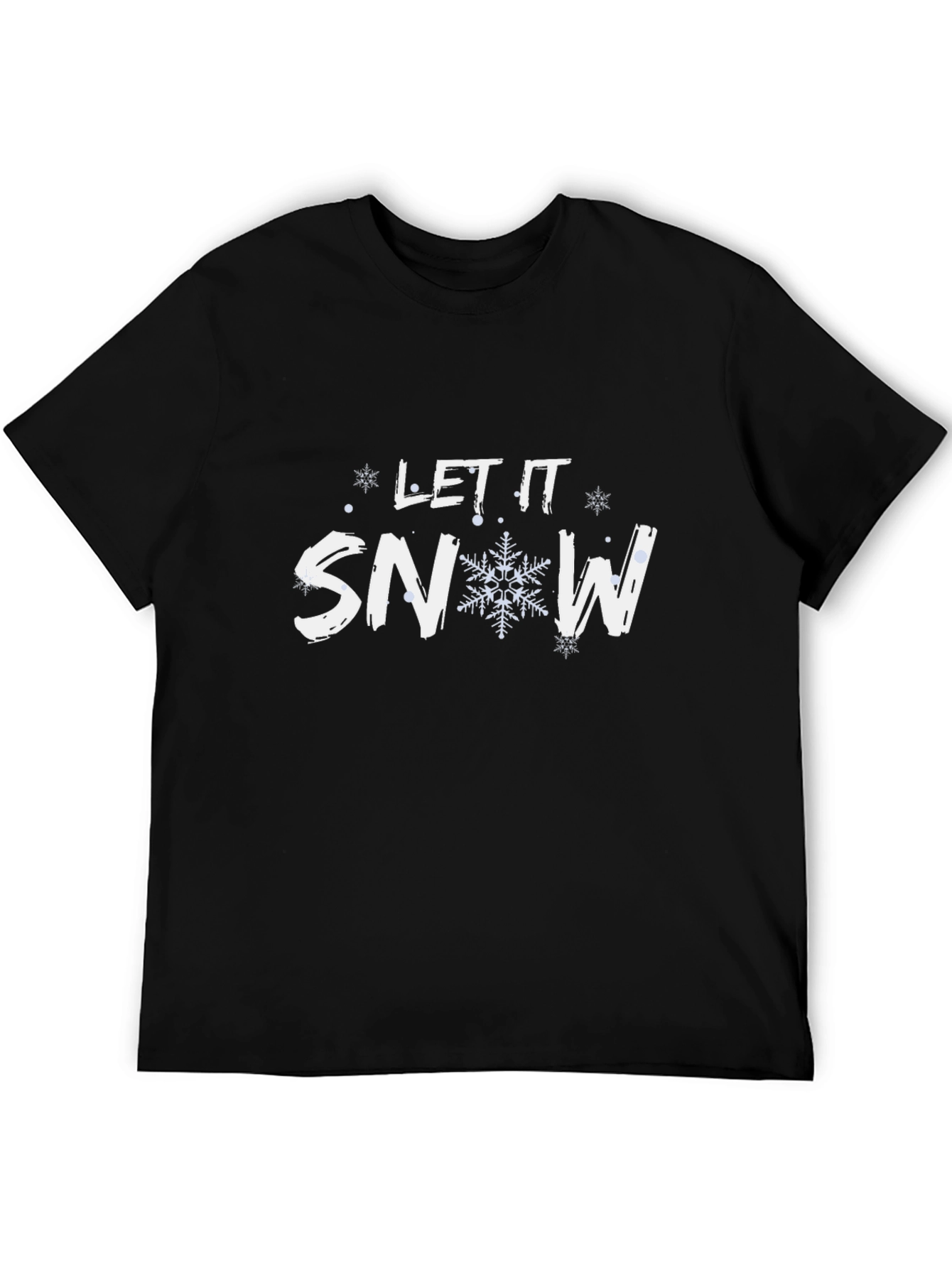 Let It Snow Graphic Tee - Winter Holiday T-Shirt