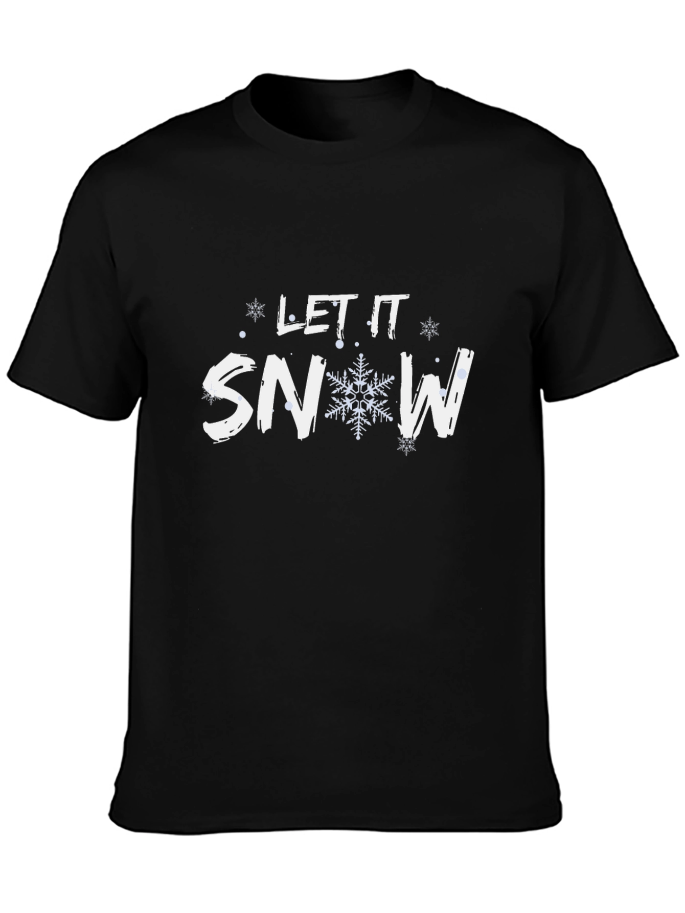 Let It Snow Graphic Tee - Winter Holiday T-Shirt