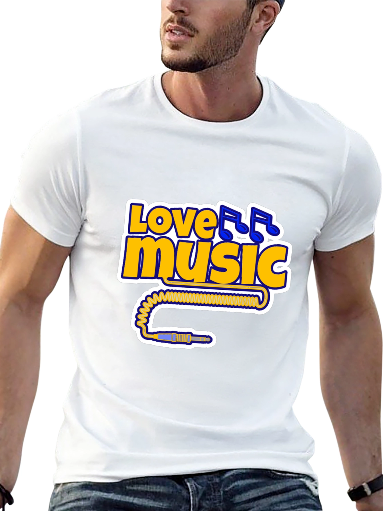 Love Music T-Shirt - Cool Musician Tee
