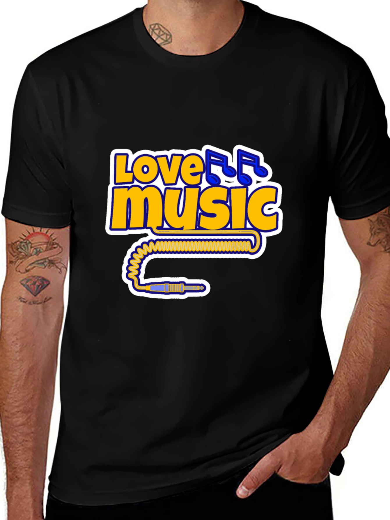 Love Music T-Shirt - Cool Musician Tee