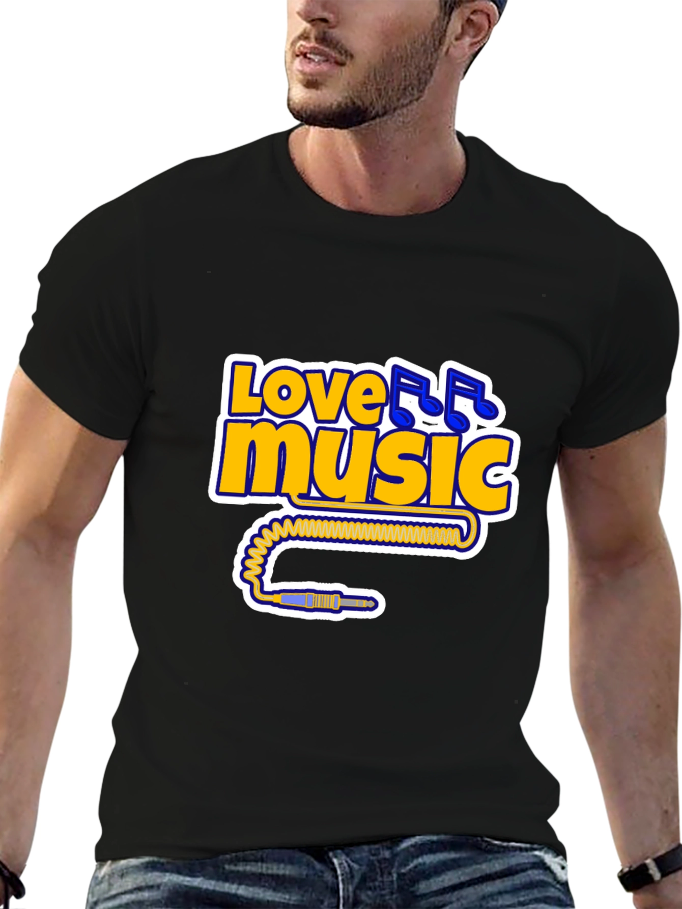 Love Music T-Shirt - Cool Musician Tee