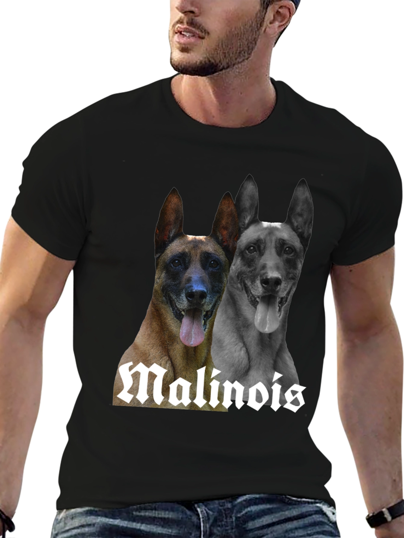 Malinois Dog Breed Graphic T-Shirt